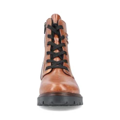 Rieker Damen Schnürstiefel kupferbraun