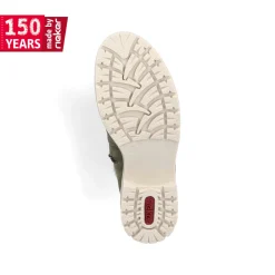 Rieker Damen Schnürstiefel kaktusgrün