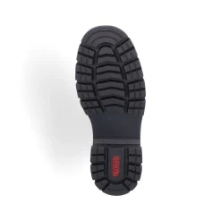 Rieker Damen Schnürstiefel nachtschwarz
