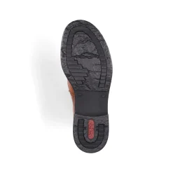 Rieker Damen Schnürstiefel kastanienbraun