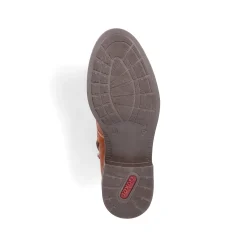 Rieker Damen Schnürstiefel karamellbraun