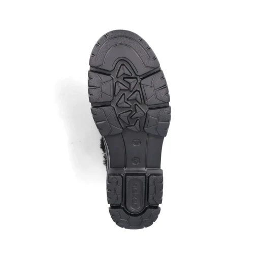 Rieker Damen Schnürstiefel urbanschwarz