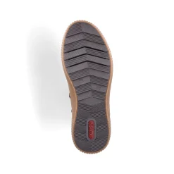 Rieker Damen Schnürstiefel cyanblau