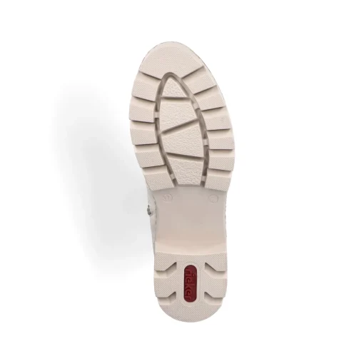 Rieker Damen Schnürstiefel hellbeige