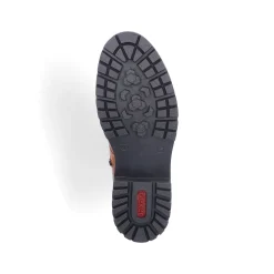 Rieker Damen Schnürstiefel kupferbraun