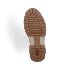 Rieker Damen Schnürstiefel kamelbraun