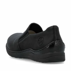 Rieker Damen Slipper asphaltschwarz