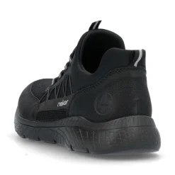 Rieker Damen Slipper asphaltschwarz