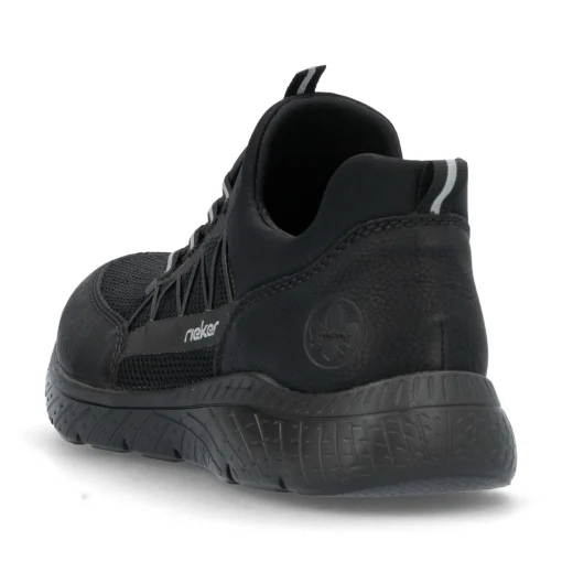 Rieker Damen Slipper asphaltschwarz