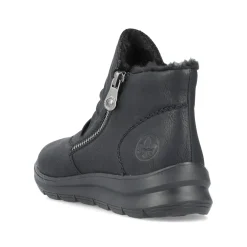 Rieker Damen Slipper asphaltschwarz