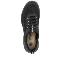 Rieker Damen Slipper asphaltschwarz