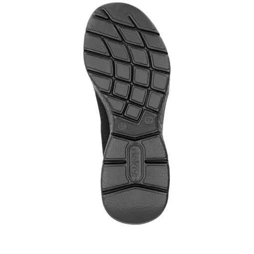 Rieker Damen Slipper asphaltschwarz