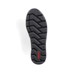 Rieker Damen Slipper asphaltschwarz