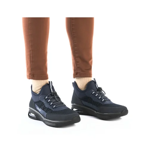 Rieker Damen Slipper californiablau