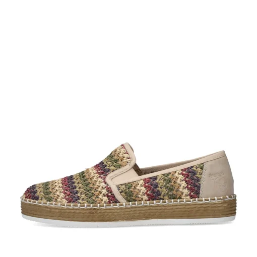 Rieker Damen Slipper gemustert