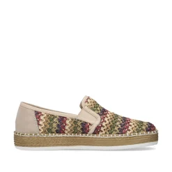 Rieker Damen Slipper gemustert