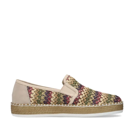Rieker Damen Slipper gemustert