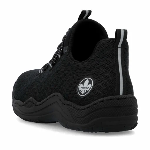Rieker Damen Slipper graphitschwarz