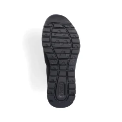 Rieker Damen Slipper graphitschwarz