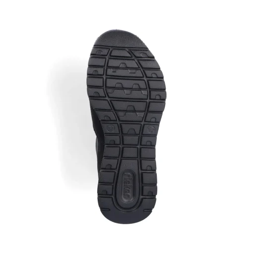 Rieker Damen Slipper graphitschwarz