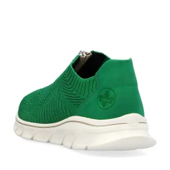 Rieker Damen Slipper grasgrün
