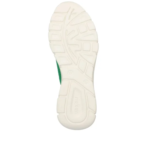 Rieker Damen Slipper grasgrün