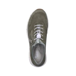 Rieker Damen Slipper grüngrau