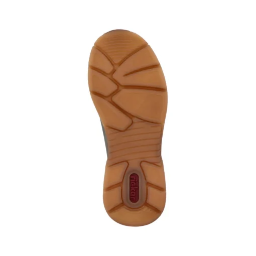 Rieker Damen Slipper grüngrau