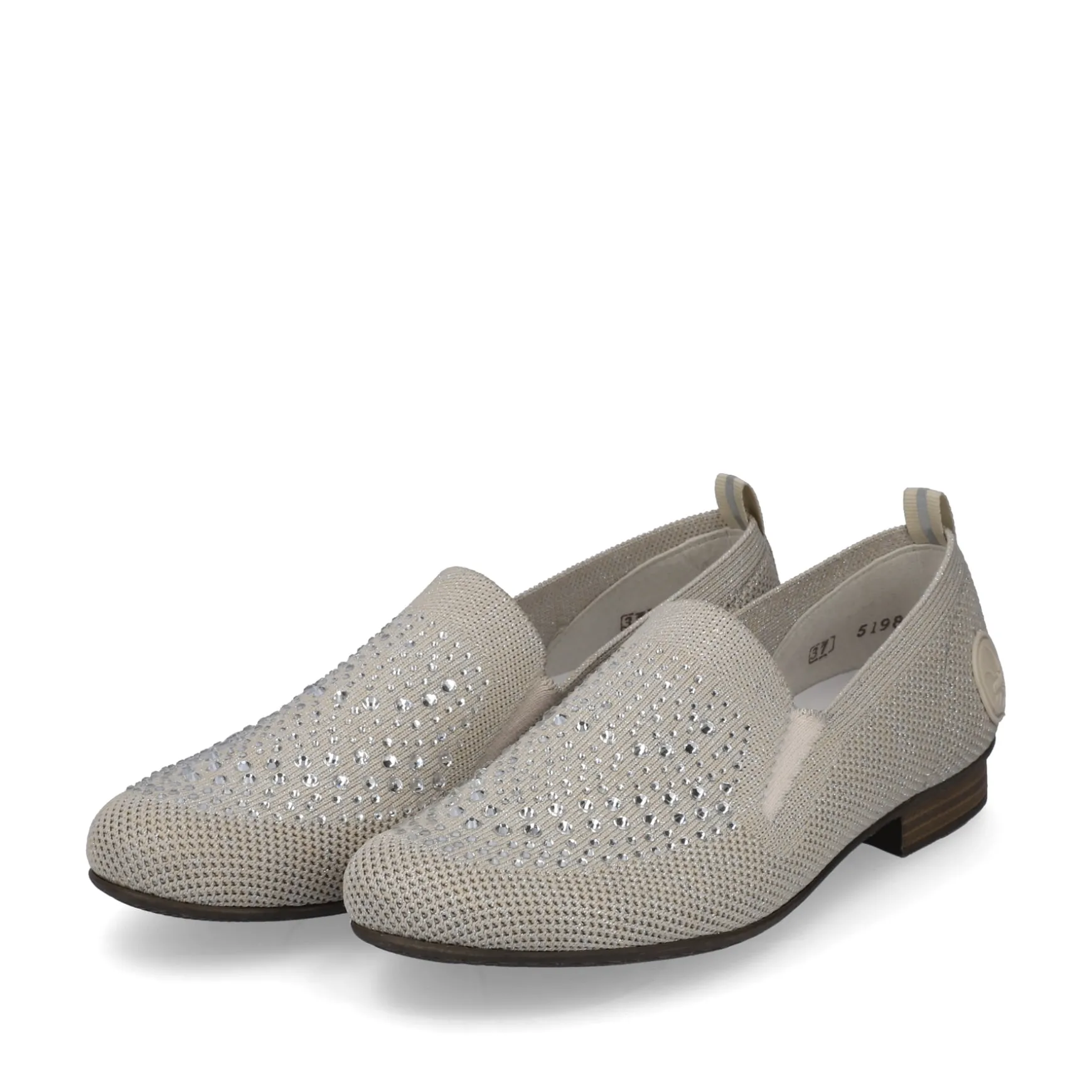 Rieker Damen Slipper hellbeige