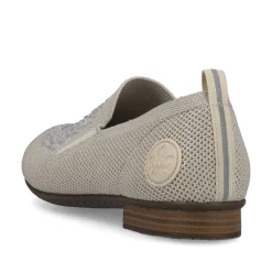 Rieker Damen Slipper hellbeige