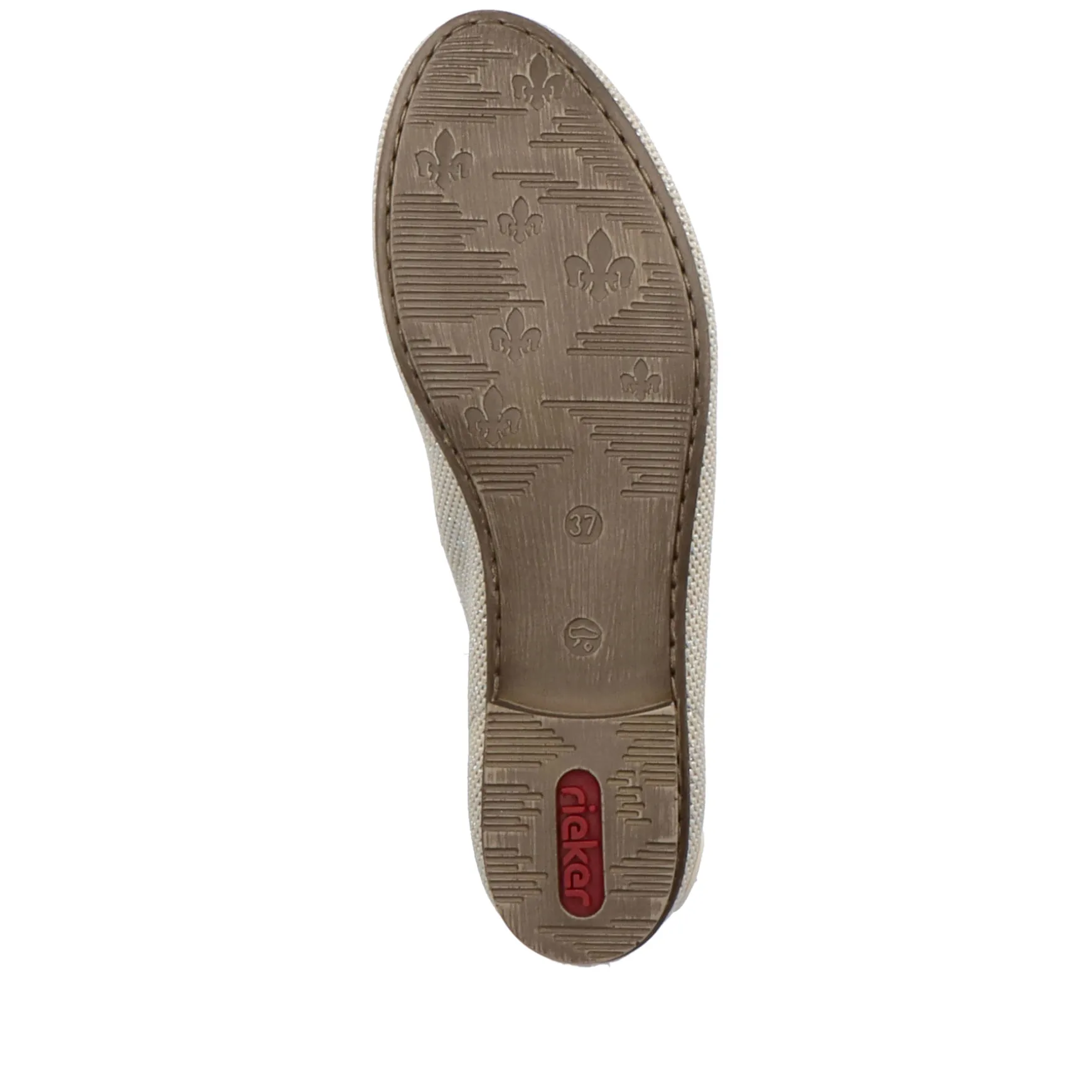 Rieker Damen Slipper hellbeige