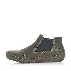 Rieker Damen Slipper kaktusgrün