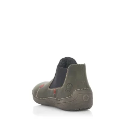 Rieker Damen Slipper kaktusgrün