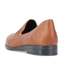 Rieker Damen Slipper karamellbraun