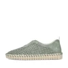 Rieker Damen Slipper khakigrün
