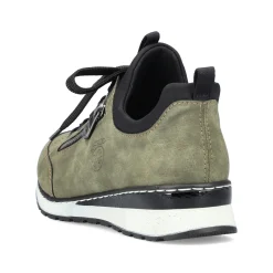 Rieker Damen Slipper khakigrün