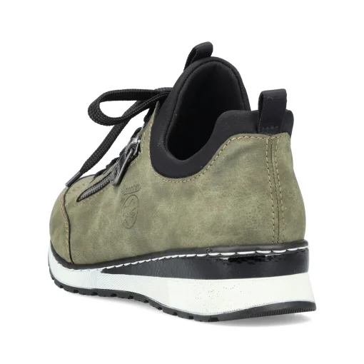 Rieker Damen Slipper khakigrün