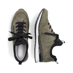 Rieker Damen Slipper khakigrün