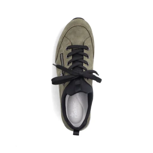 Rieker Damen Slipper khakigrün