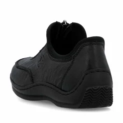Rieker Damen Slipper mitternachtsschwarz