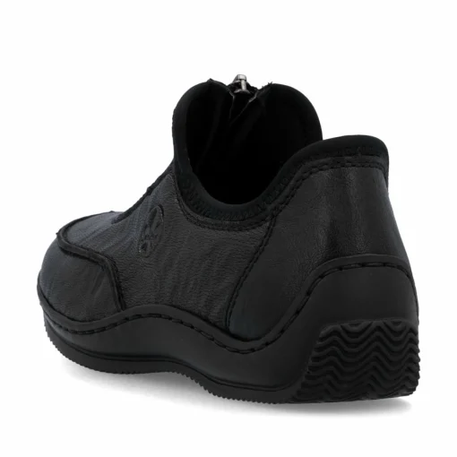 Rieker Damen Slipper mitternachtsschwarz