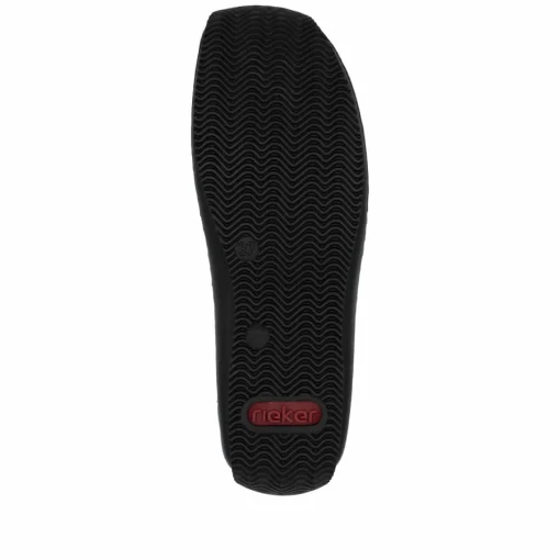 Rieker Damen Slipper mitternachtsschwarz