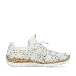 Rieker Damen Slipper multi-himmelblau