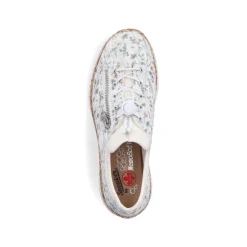 Rieker Damen Slipper multi-himmelblau