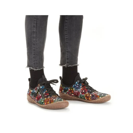 Rieker Damen Slipper multi