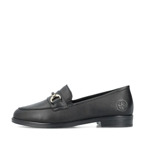 Rieker Damen Slipper nachtschwarz