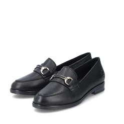 Rieker Damen Slipper nachtschwarz