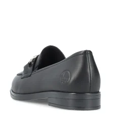 Rieker Damen Slipper nachtschwarz