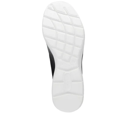 Rieker Damen Slipper nachtschwarz-schwanenweiss