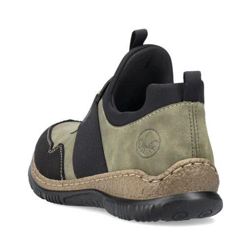 Rieker Damen Slipper olivgrün